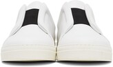 Thumbnail for your product : Pierre Hardy White Slider Sneakers