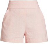 Thumbnail for your product : Alice + Olivia Donald High-Waist Shorts
