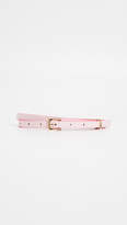 Thumbnail for your product : MAISON BOINET 10mm Leather Color Contrasting Belt