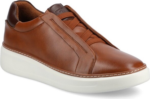 Vance Co. VanceForbesLuxeSlip-onLowTopSneakerTan11