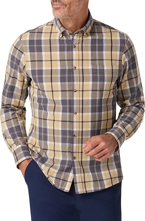 Mizzen+Main Timothy Plaid City Flannel Shirt