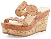 Thumbnail for your product : Jack Rogers Leigh Cork Wedge Slide, Cognac