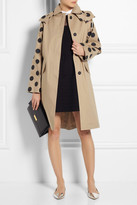 Thumbnail for your product : Mulberry + Mackintosh Dotty cotton-twill coat