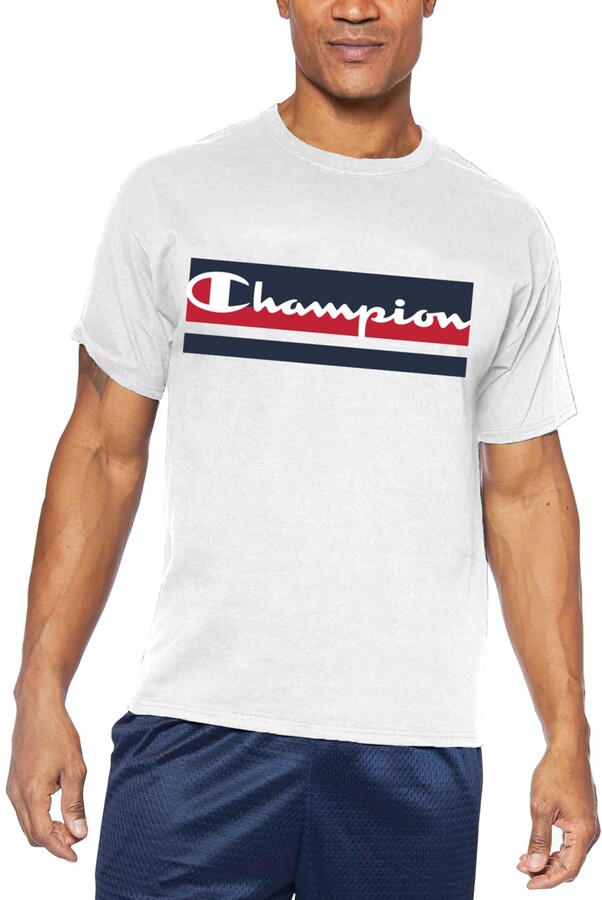 Champion Men's Big & Tall Script Logo Graphic T-Shirt - ShopStyle