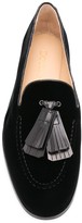 Thumbnail for your product : Doucal's Fringe Trim Loafers