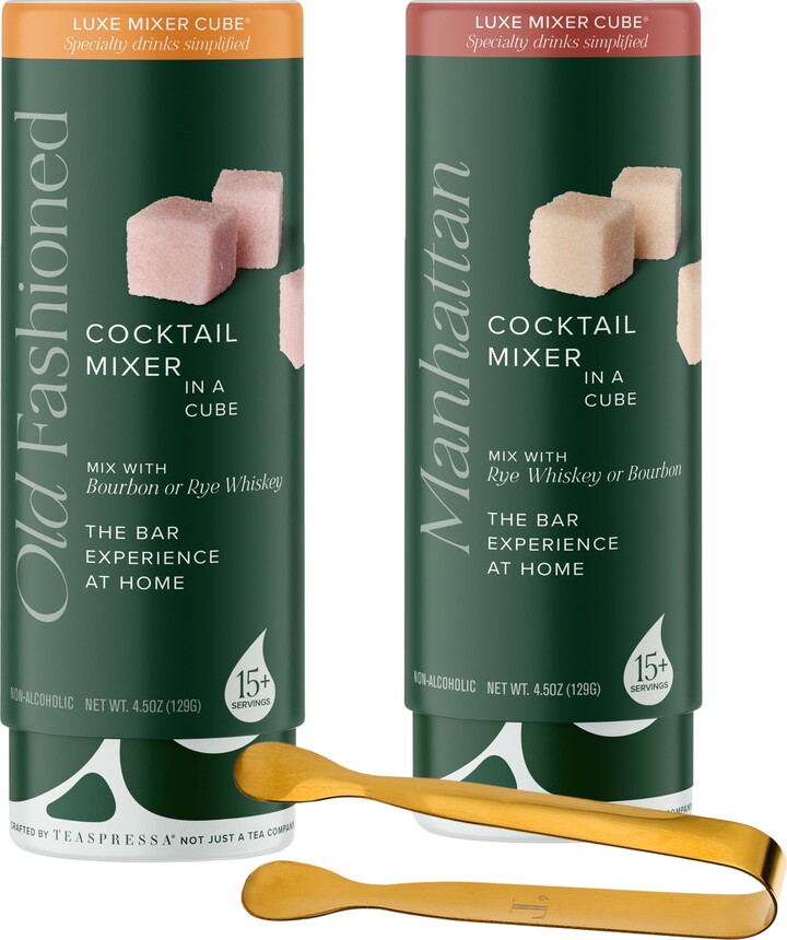 Teaspressa Classic Whiskey Cocktail Mixer Set