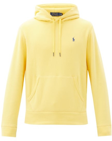 polo ralph lauren yellow hoodie