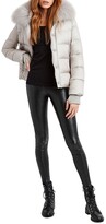 Thumbnail for your product : Dawn Levy Vera Fox Fur Puffer Coat