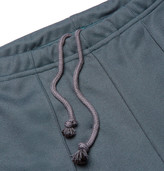 Thumbnail for your product : Maison Margiela Slim-Fit Satin-Trimmed Tech-Jersey Track Pants