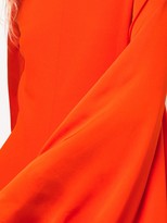 Thumbnail for your product : SOLACE London Bishop-Sleeved High-Neck Gown
