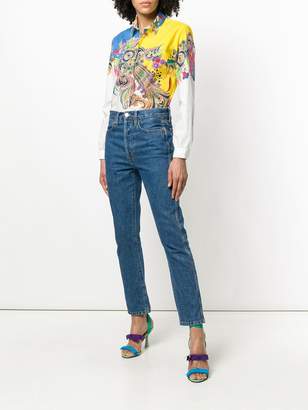 Etro printed buttoned up blouse