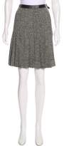 Thumbnail for your product : Alexander McQueen Pleated Wool Skirt w/ Tags
