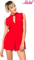 Thumbnail for your product : Lipsy Motel Sami Cut Out Playsuit