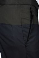 Thumbnail for your product : Giorgio Armani Two-Colour Pinstripe Wool Blend Trousers