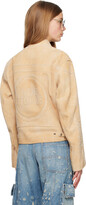 Thumbnail for your product : Acne Studios Beige 'Forever Mine' Leather Jacket
