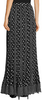 Thumbnail for your product : Diane von Furstenberg Addyson Printed Paneled Silk-Chiffon Maxi Skirt