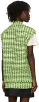 Thumbnail for your product : MSGM Green Tweed Vest