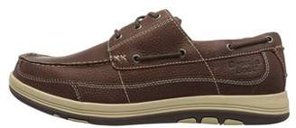 Georgia Boot Mens Gb00076 Leather Closed Toe Boat Shoes, Brown, Size 12.0.