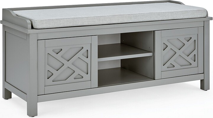 Coventry 45" Wood Storage En tryway Bench