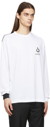 Noma t.d. White Logo Long Sleeve T-Shirt