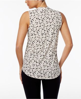 Charter Club V-Neck Print Top, Created for Macy's