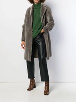Mid-length Textured Coat 