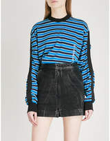 Givenchy Striped cotton-jersey top 