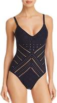Thumbnail for your product : Robin Piccone Clarissa One Piece Swimsuit