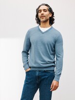 Thumbnail for your product : John Lewis & Partners Extra Fine Merino Wool V-Neck Jumper