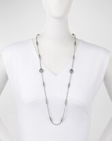 Thumbnail for your product : Konstantino Sterling Etched Dot Chain Necklace, 36"L