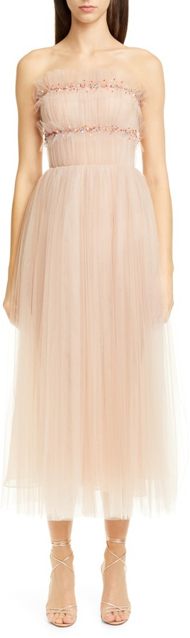 Jason Wu Collection Strapless Ruched ...