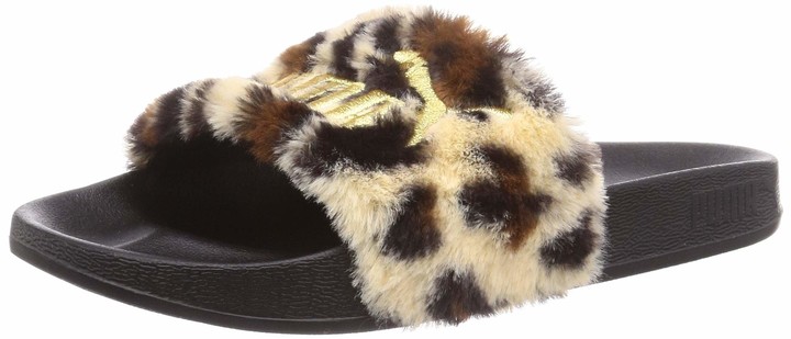 puma fluffy slides uk