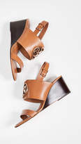 Thumbnail for your product : Tory Burch Metal Miller 65mm Wedge Sandals
