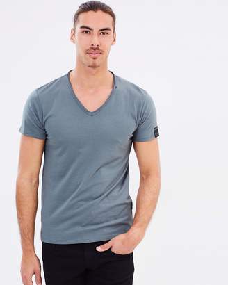 Replay Jersey V-Neck Tee