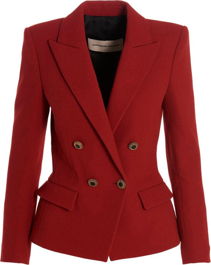 Alexandre Vauthier Women's Red Jackets | ShopStyle
