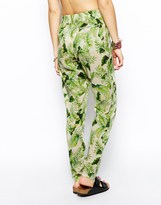 Thumbnail for your product : ASOS Tropical Print Beach Pant