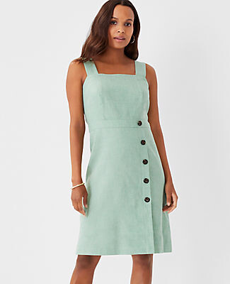 square front dress