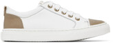 Thumbnail for your product : Bonpoint Kids White Basket Archie Sneakers