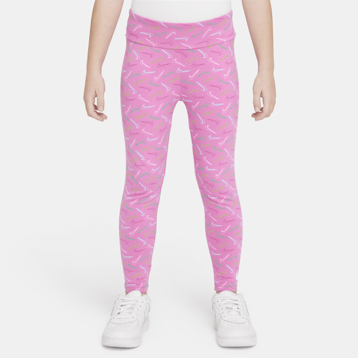 Nike Swoosh Little Kids' Leggings in Pink - ShopStyle Girls' Pants