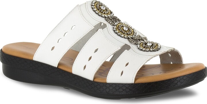 Easy Street Shoes Extra Wide Width Nori Sandal ShopStyle