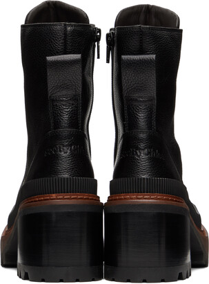 See by Chloe Black Mahalia Ankle Boots