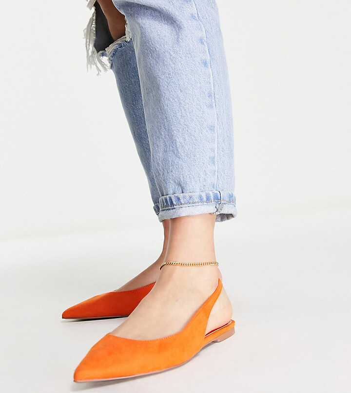 ASOS DESIGN Women's Orange Shoes on Sale | ShopStyle