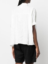 Thumbnail for your product : Kristensen Du Nord Silk Short Sleeve Shirt