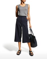 Thumbnail for your product : Neiman Marcus Cashmere Scoop-Neck Tank