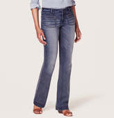 Thumbnail for your product : LOFT Petite Curvy Beyond The 5 Pocket Jeans in Portico Blue Wash
