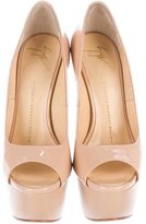 Thumbnail for your product : Giuseppe Zanotti Patent Leather Platform Pumps