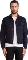 Thumbnail for your product : Naked & Famous Denim Quilted Cotton/Wool Double Denim Jacket