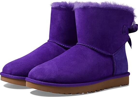 UGG Purple Suede Women's Boots | ShopStyle