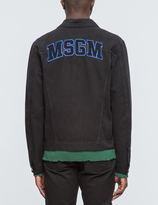 Thumbnail for your product : MSGM Patch Denim Jacket