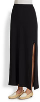 Thumbnail for your product : Splendid High-Slit Stretch Jersey Maxi Skirt